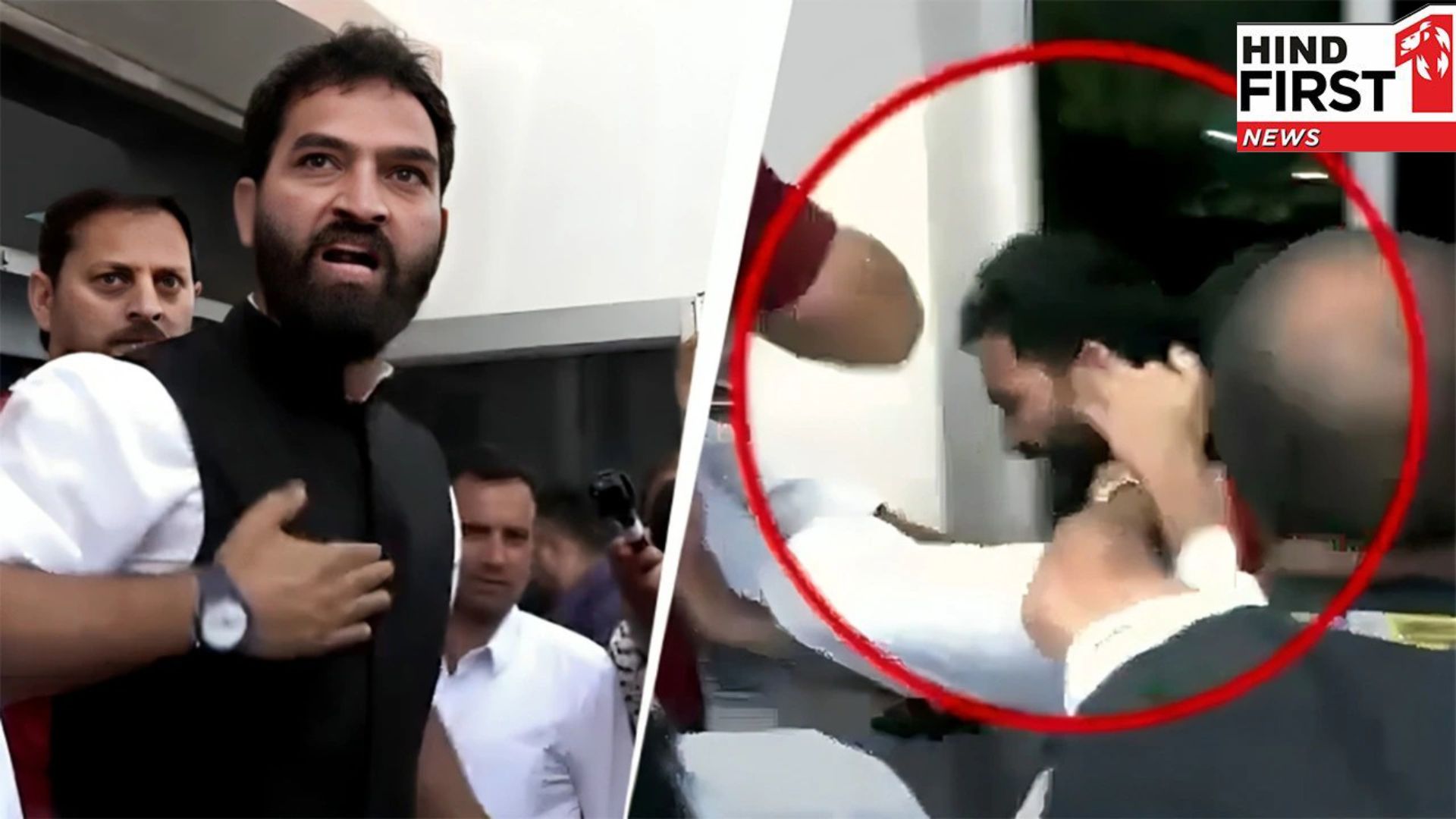 Ruckus In Jammu Kashmir Assembly on Waqf Bill, AAP MLA Mehraj Malik was beaten up; VIDEO