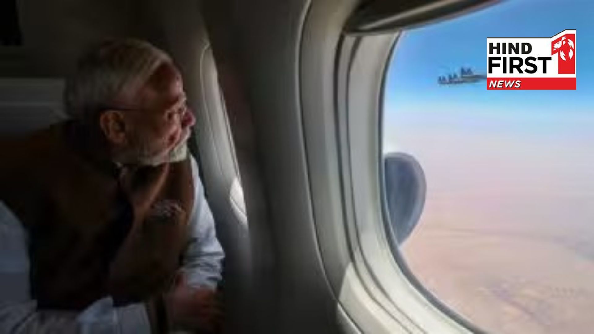 Saudi Arabia gave a special welcome to PM Modi in the air