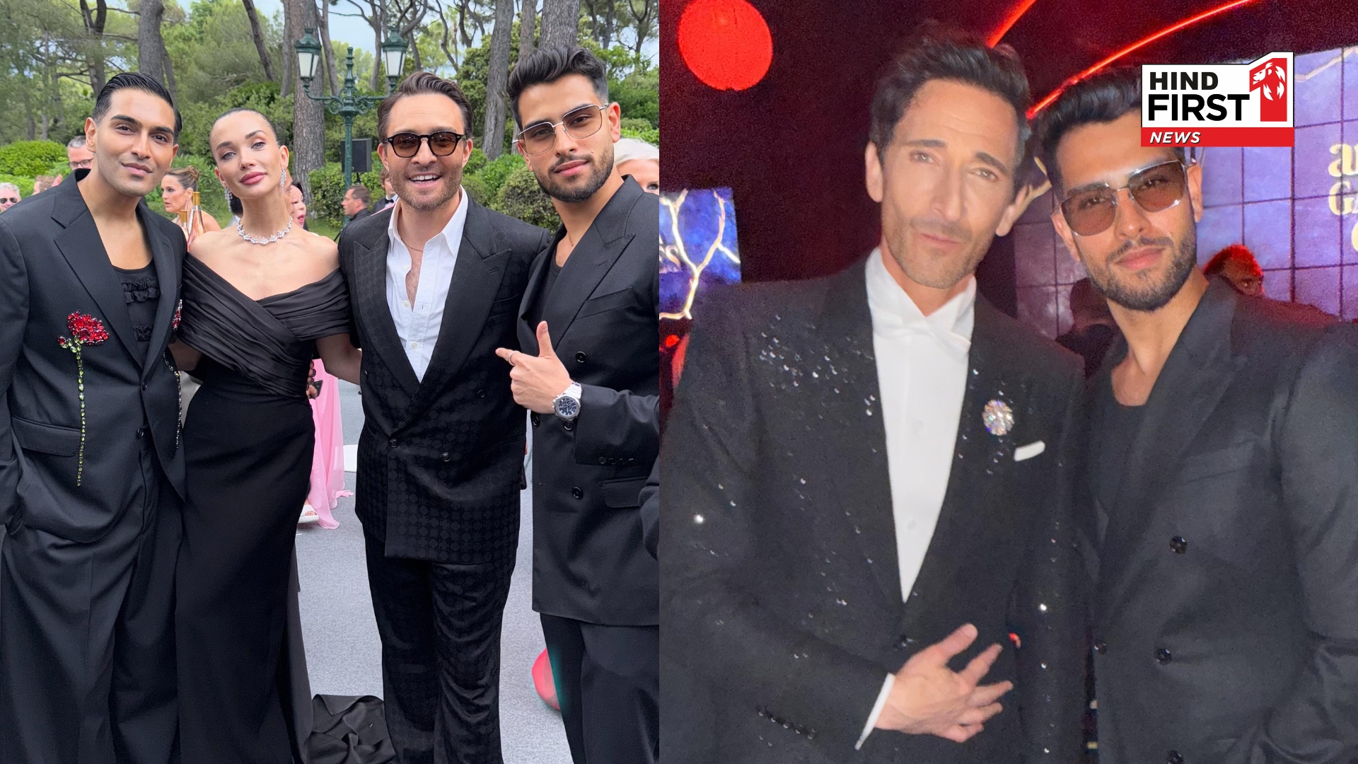 Vedant Mahajan Turns Heads at Cannes 2025, Poses with Adrien Brody and Ed Westwick