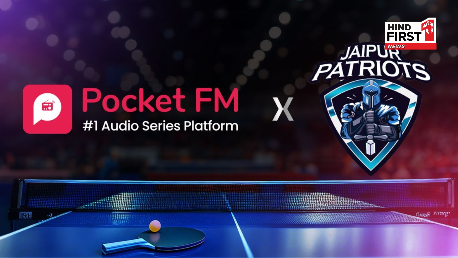 Pocket FM Teams Up with Jaipur Patriots for UTT 2025
