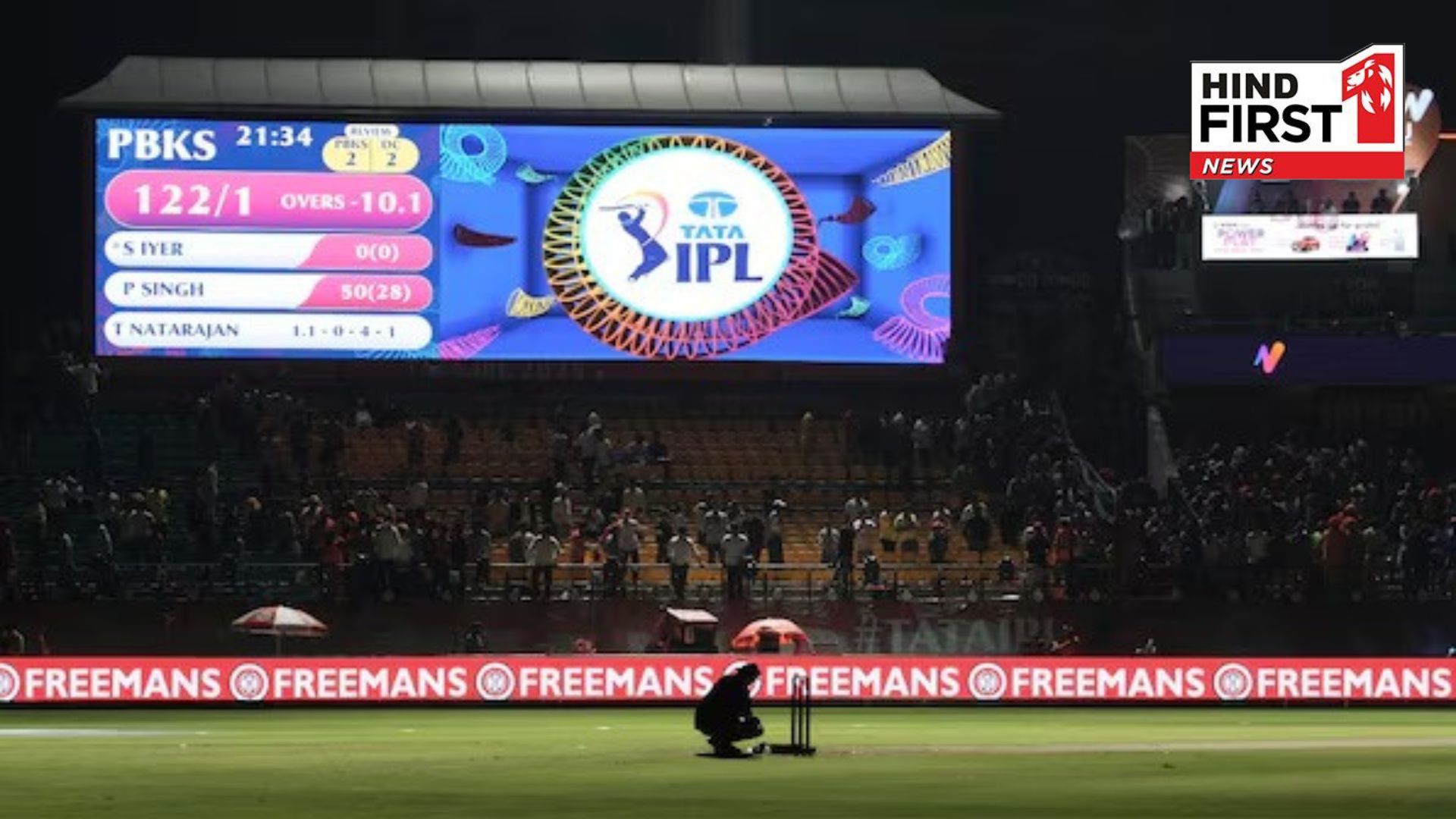 IPL Match: Punjab-Delhi match in Dharamsala called off midway amid security tensions