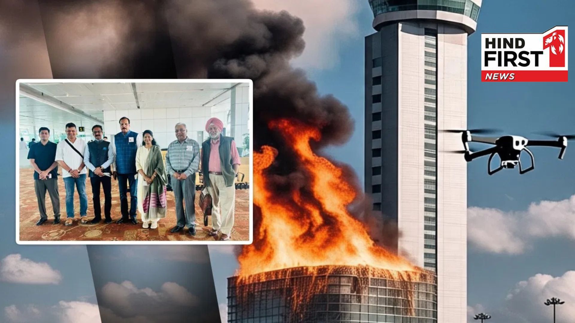 Drone attack on Moscow airport delays flight carrying Indian parliamentary delegation