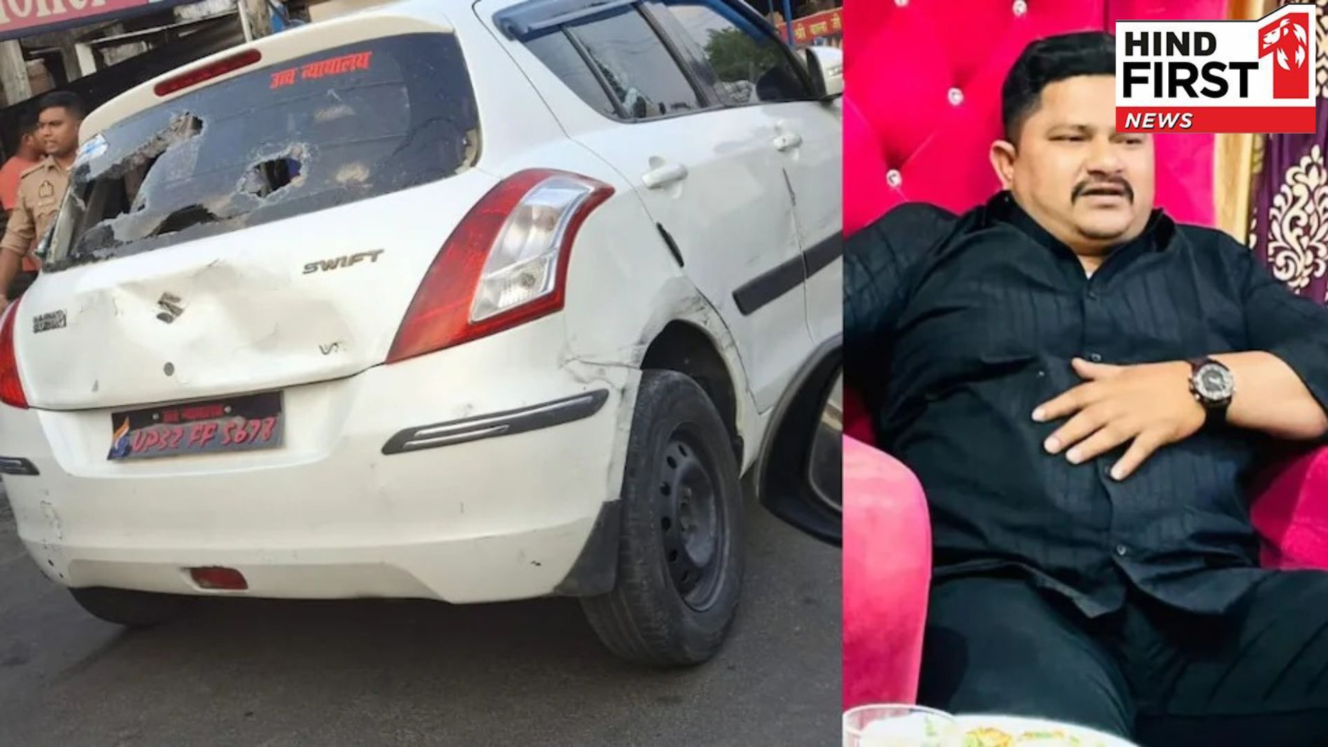 UP: Gangsters rampage in Lucknow, youth shot in broad daylight after chasing in a filmy style