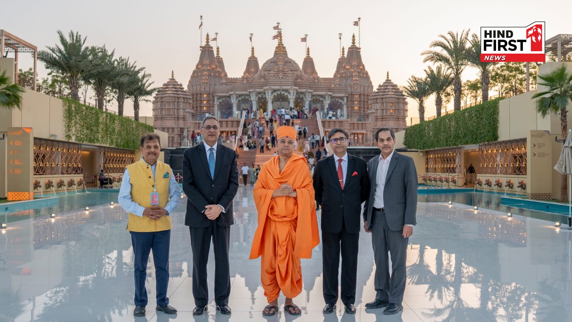 Shri Vikram Misri, Indias Foreign Secretary overwhelmed by BAPS Hindu Mandir, Abu Dhabi