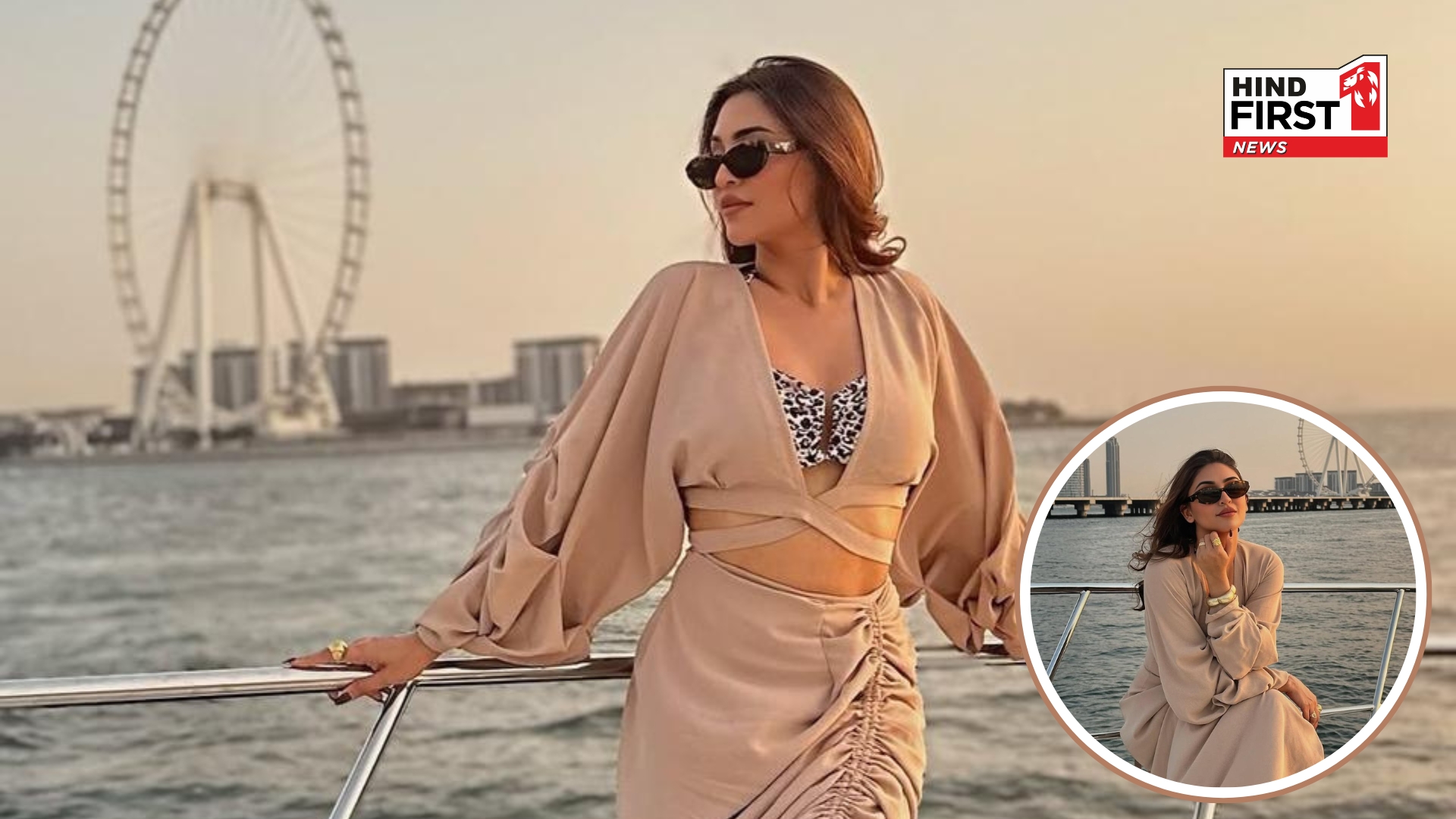 Krystle D’Souza’s Yacht Outfit Sets the Internet Buzzing With Her Fresh and Fierce Style
