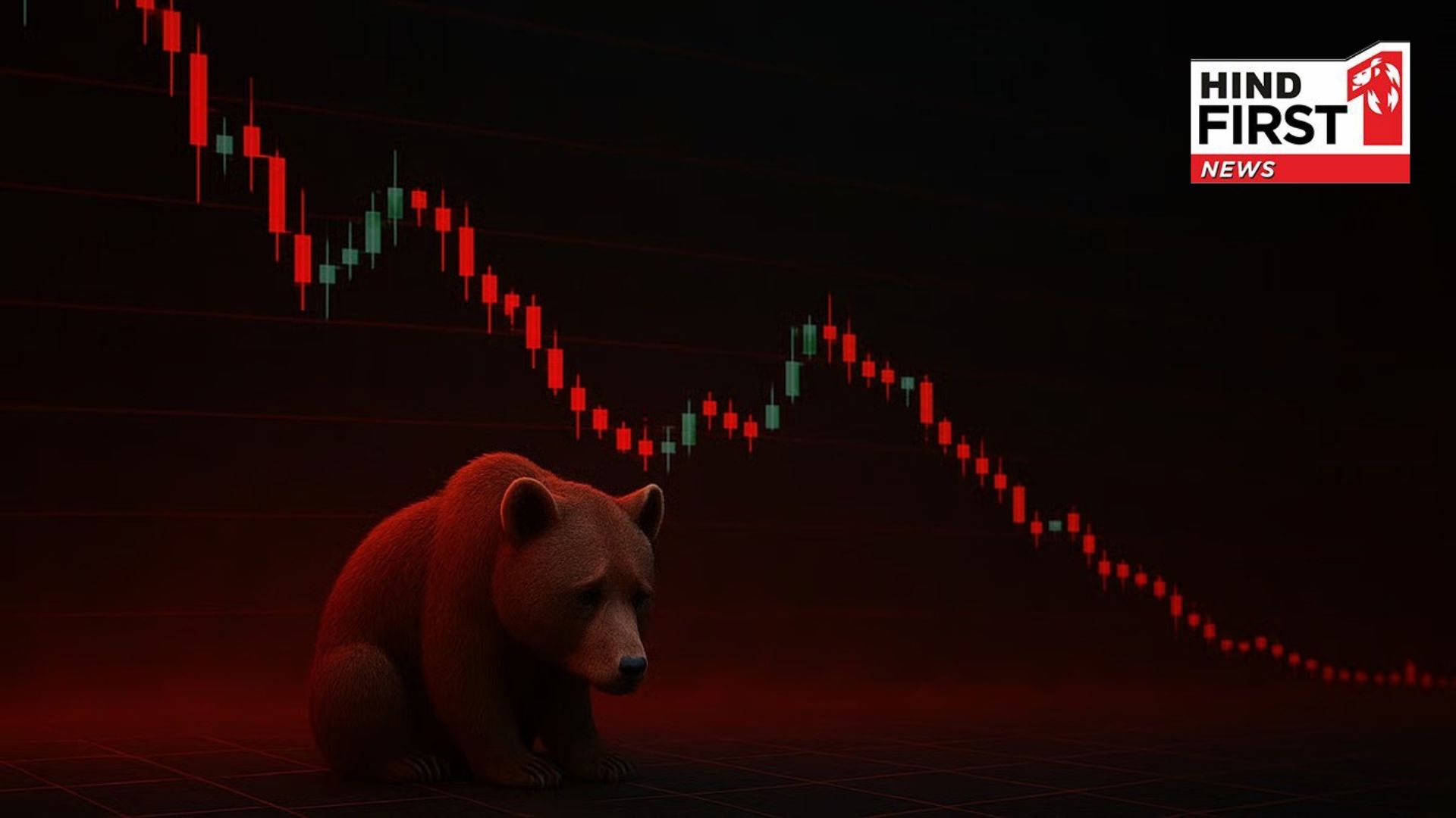 Sensex turned red for the fourth consecutive day, investors lost crores of rupees