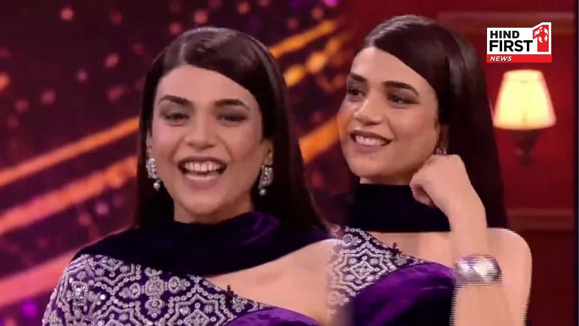 Anjuum Faakih Steals the Spotlight at Chhoriyan Chali Gaon Premiere with Her Smart Guess