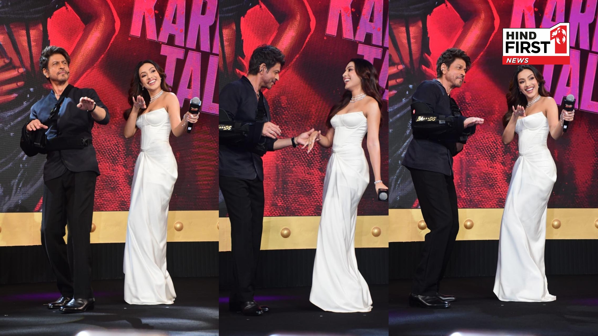Shah Rukh Khan Calls Sahher Bambba “Future Top Actress” at The Ba**ds of Bollywood* Teaser Launch
