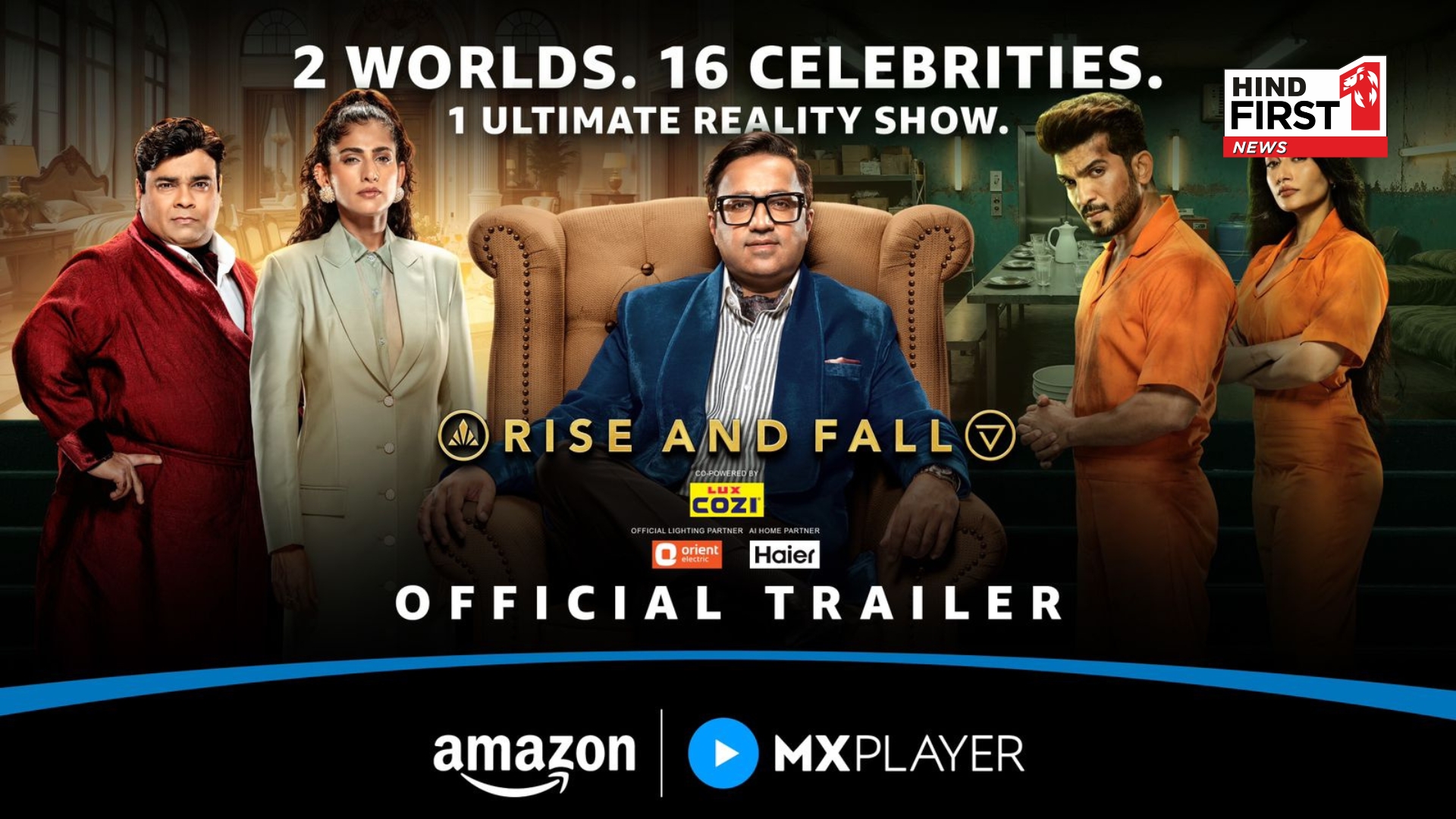 Rise and Fall Promo Out: 16 Celebs, 2 Worlds, 1 Explosive Power Struggle