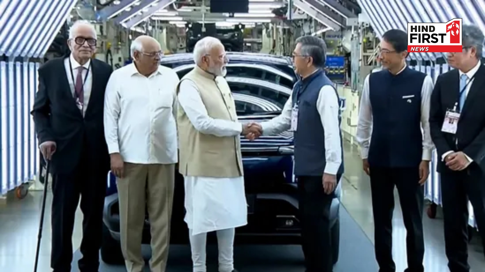 PM Modi Inaugurates Suzuki eVitara, Announces Global EV Push
