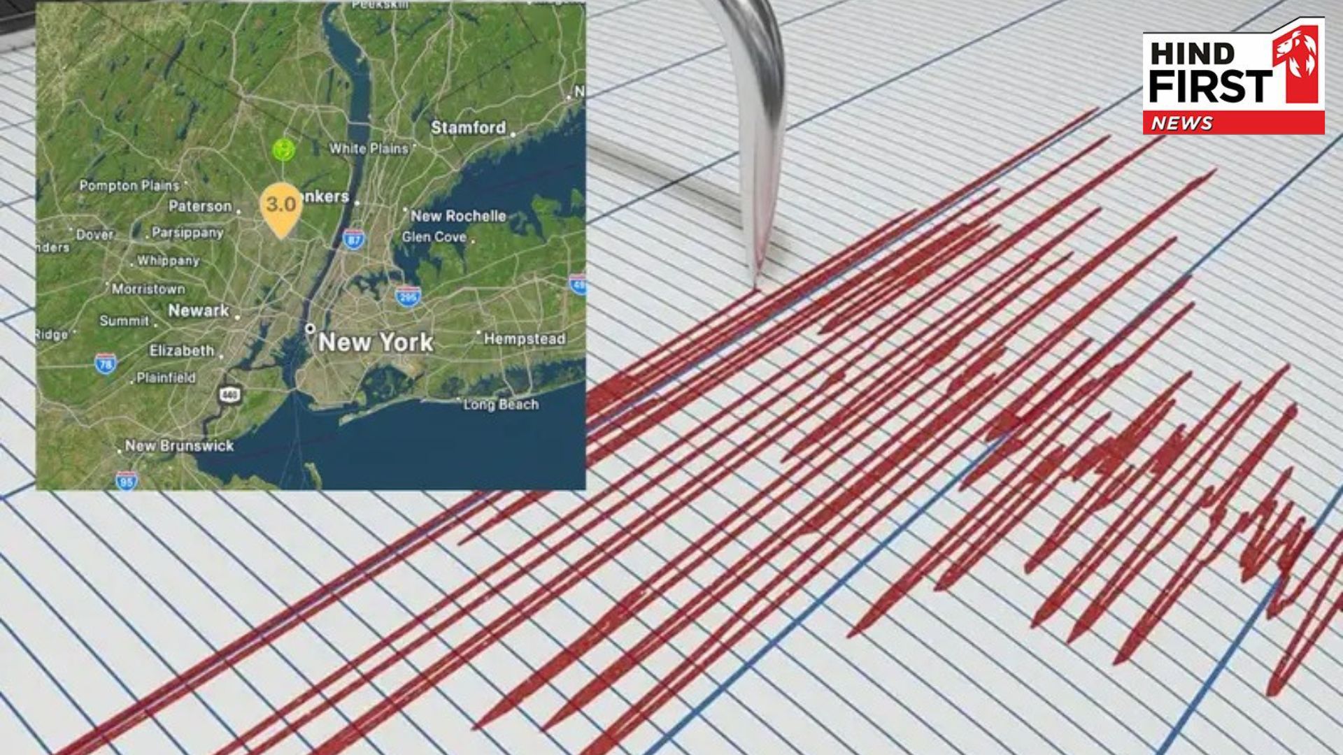 Earthquake in New Jersey, USA, tsunami alert issued, magnitude 3.0 Earthquake in New Jersey, USA, tsunami alert issued, magnitude 3.0