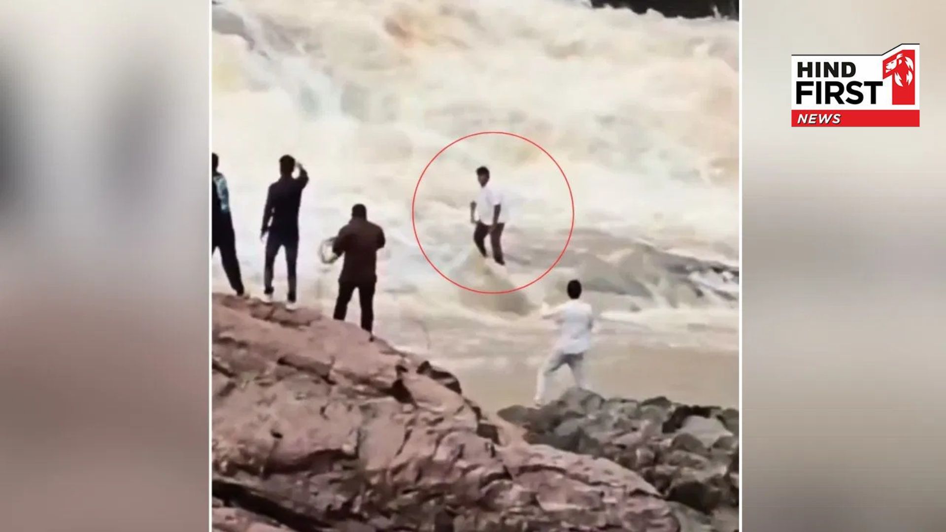 Viral: Hobby of making reels proved costly! 22-year-old YouTuber swept away in waterfall