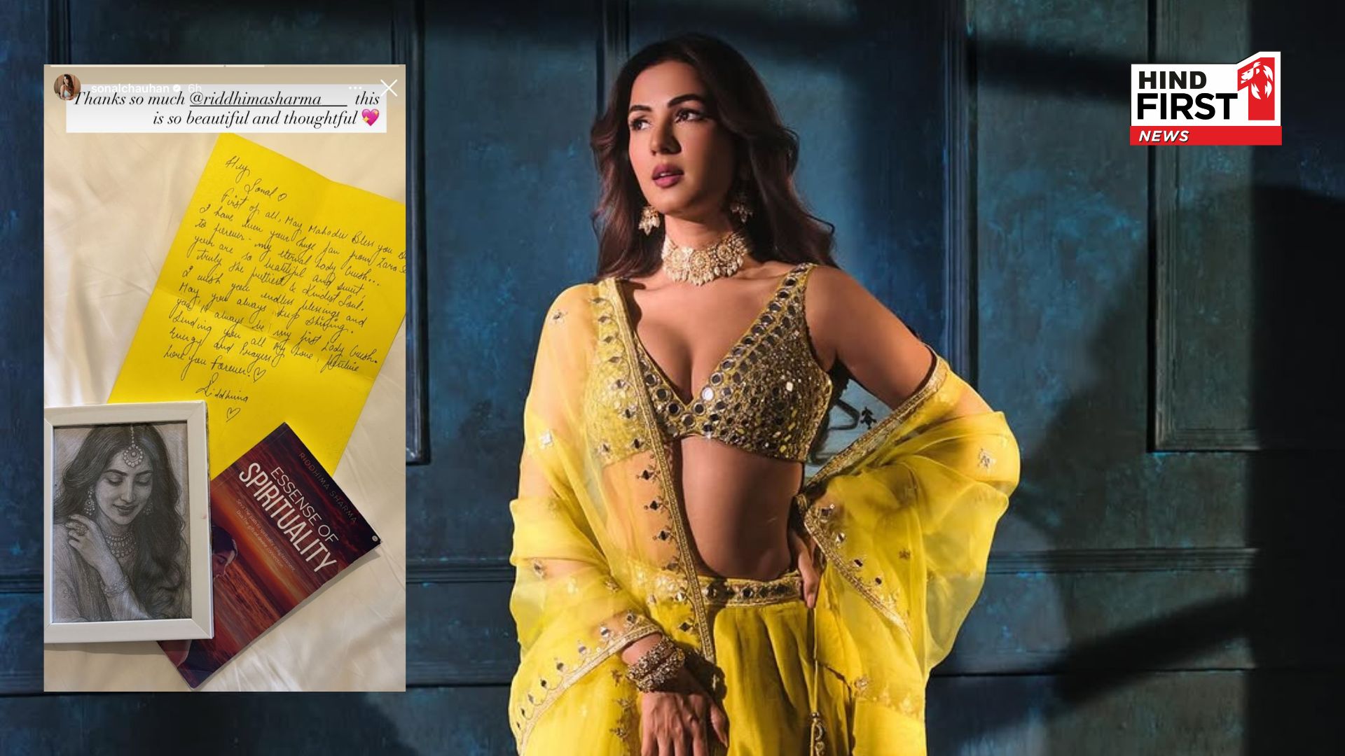 Sonal Chauhan Meets a Die-Hard Fan While Shooting ‘Shera’, Gets Called “Girl Crush”