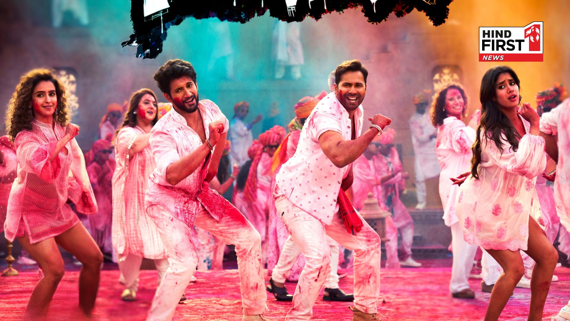 Varun Dhawan, Janhvi Kapoor, Sanya Malhotra, and Rohit Saraf, come together for the new festive track ‘Panwadi’