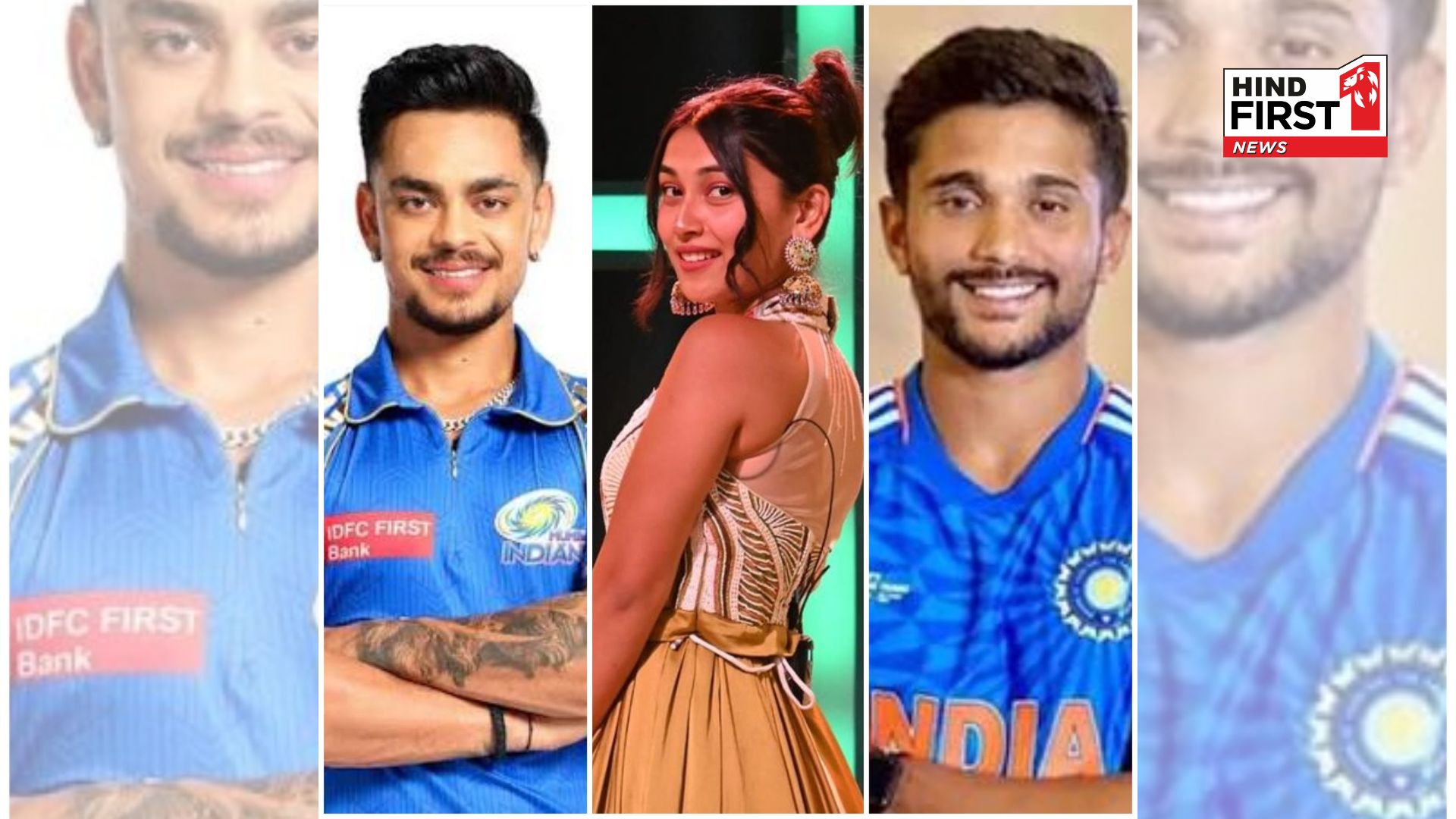 Indian Cricketers Ishan Kishan, Akash Deep, and Nitish Kumar Reddy Extend Strong Support to Rise and Fall Contestant Akriti Negi