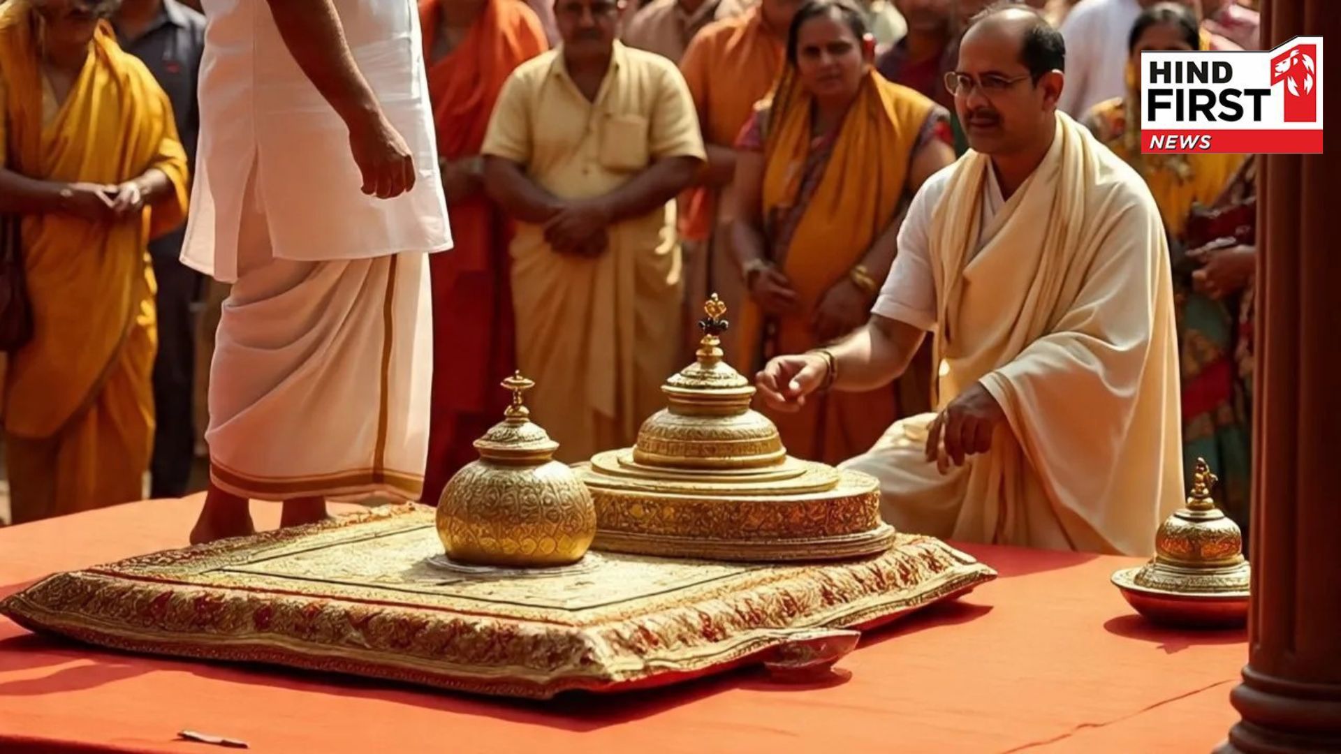 Gold-diamond, emerald studded Kalash stolen from Delhis Red Fort, FIR registered