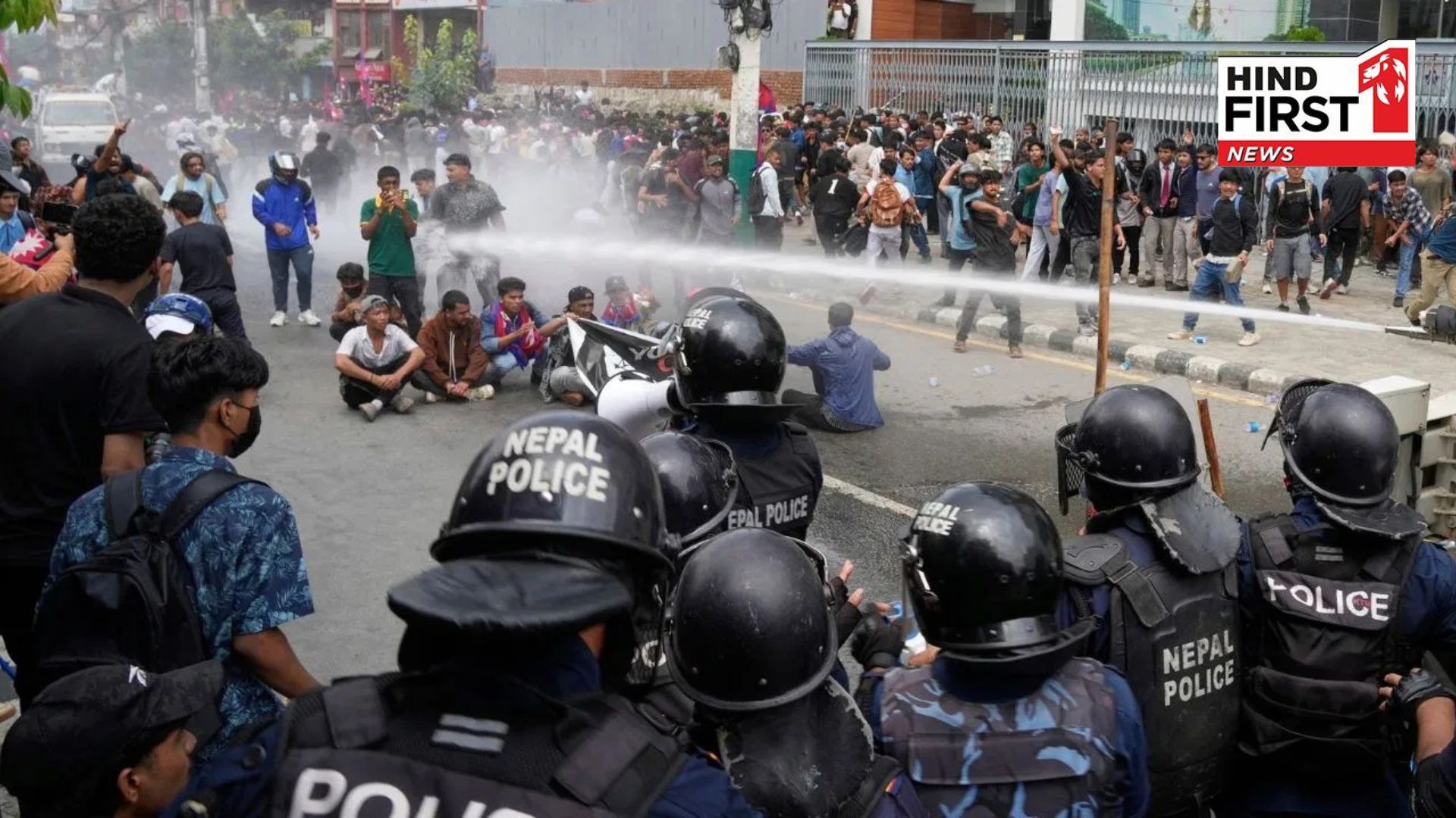 Violent protests in Nepal after ban on social media, youths have been shot on the forehead