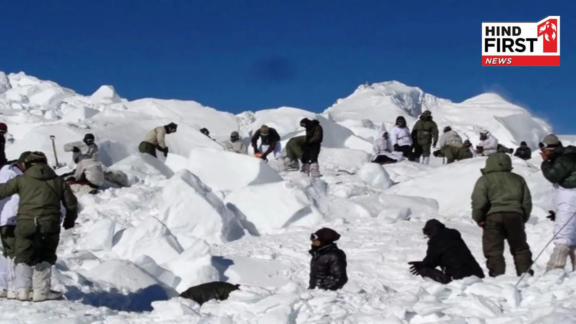 Ladakh: 3 soldiers martyred in massive avalanche in Siachen Glacier, rescue operations continue Ladakh: 3 soldiers martyred in massive avalanche in Siachen Glacier, rescue operations continue