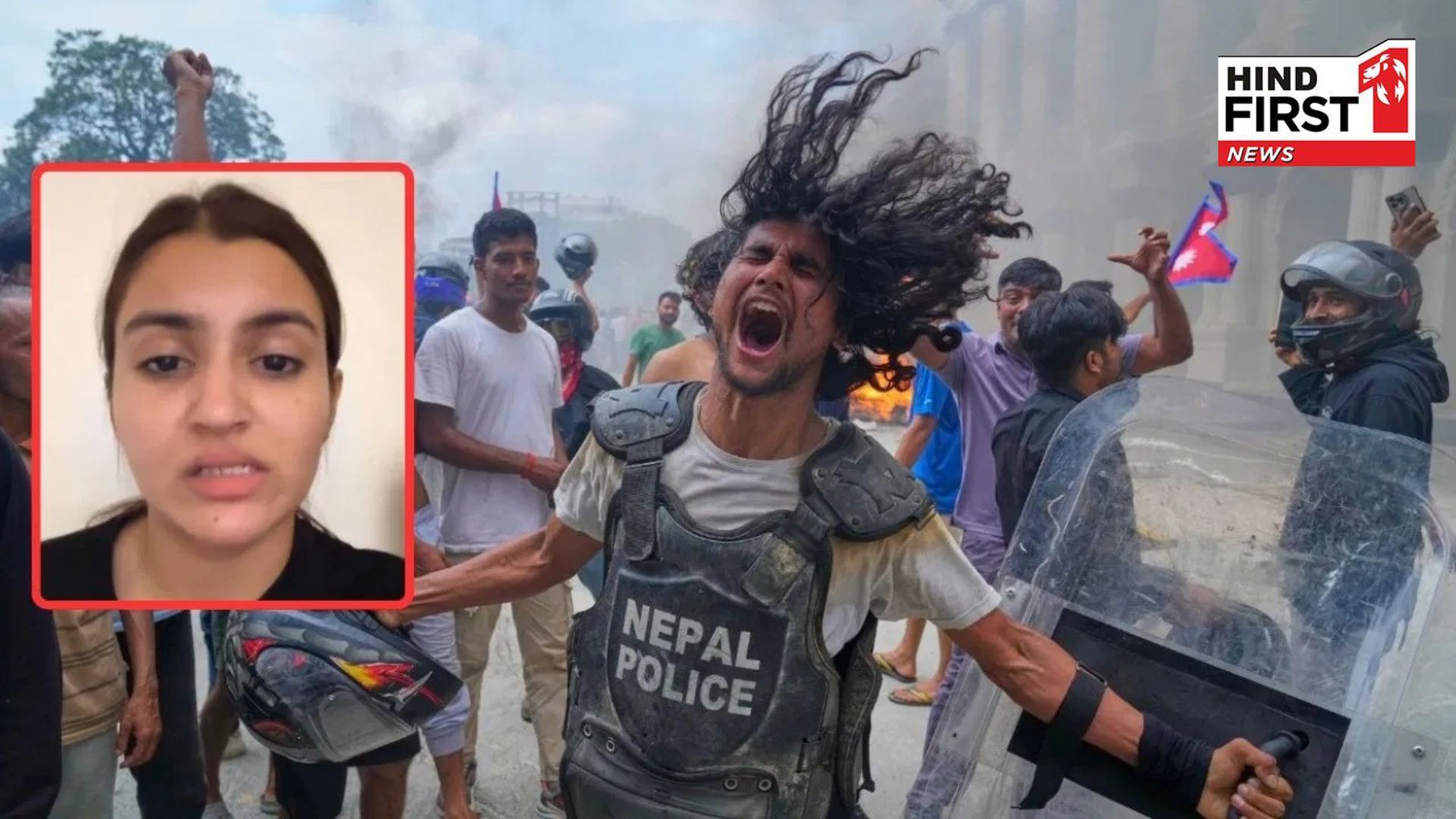 Amid the violence in Nepal video of Indian girl trapped in Nepal goes viral