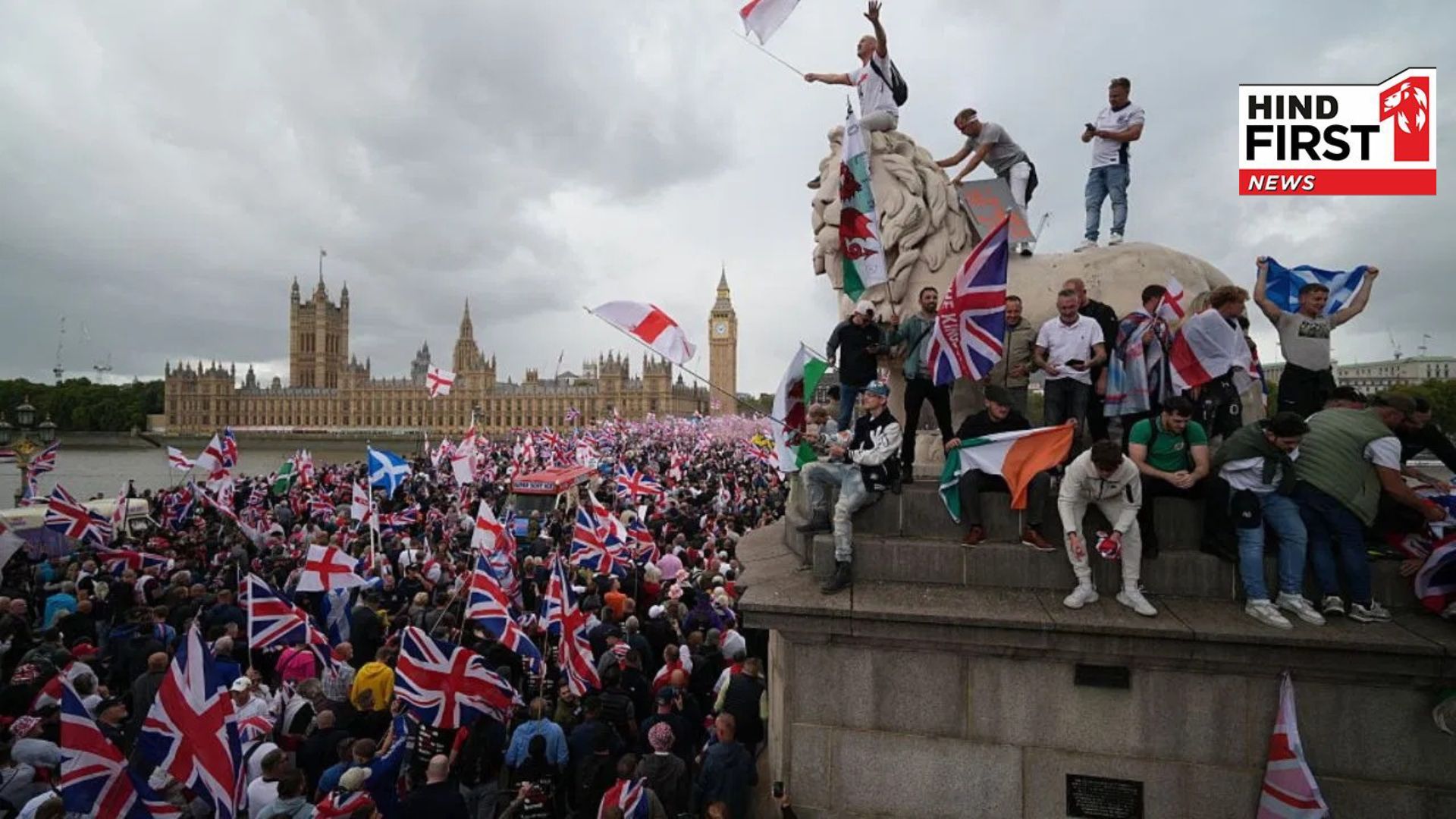 ‘United the Kingdom’: Massive anti –immigration protest rocks London