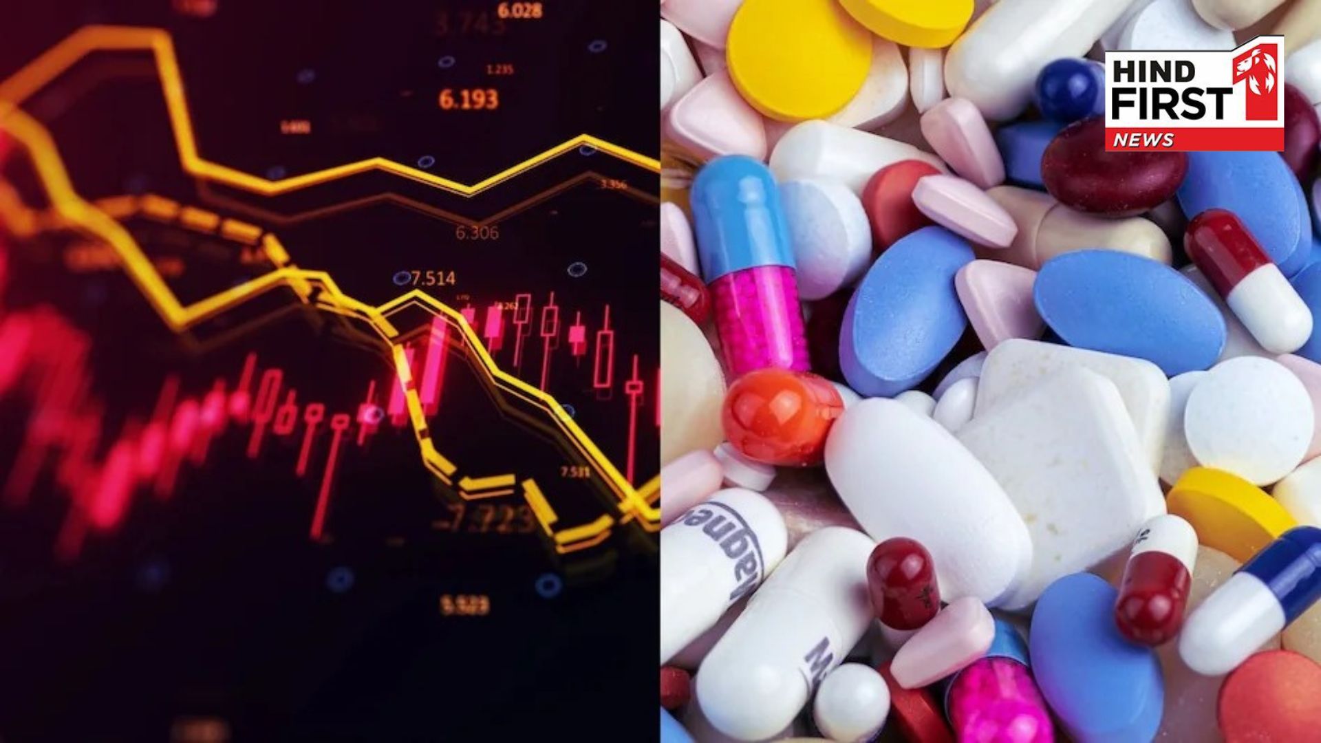 Pharma stocks sharply tumble as Trump has imposed 100% tariff on pharmaceuticals