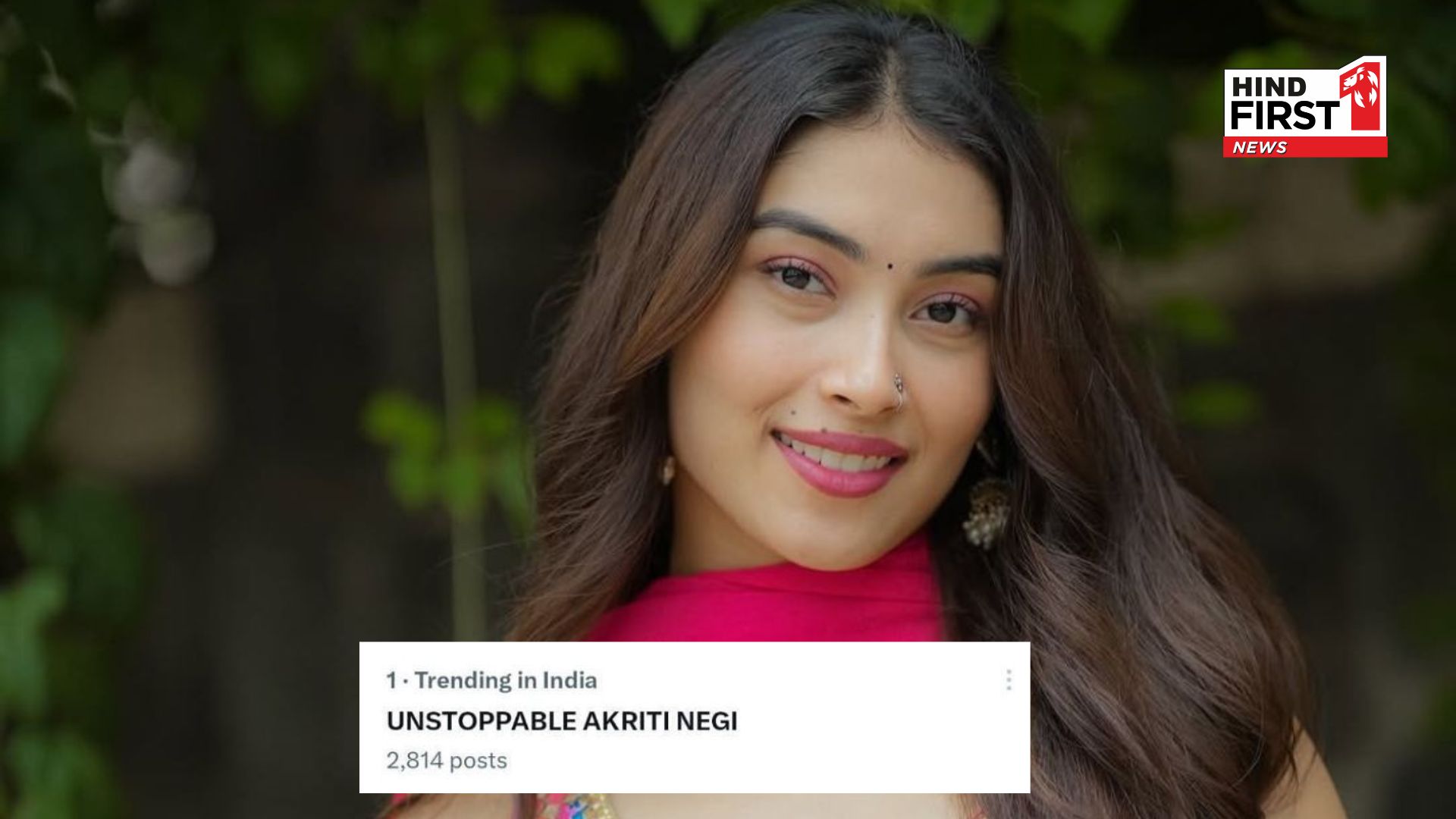 Unstoppable Akriti Negi  Takes Over X trending on no 1 Ahead of ‘Rise and Fall’ Finale