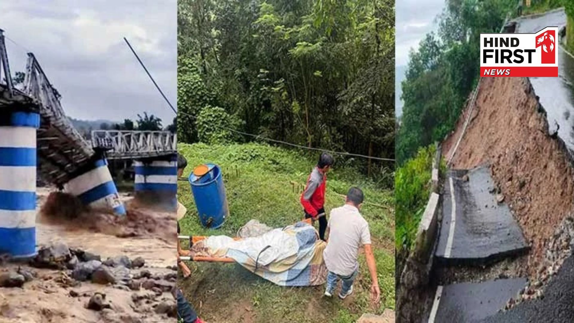 Deadly landslides and floods in Nepal and India, while 53 death in Nepal