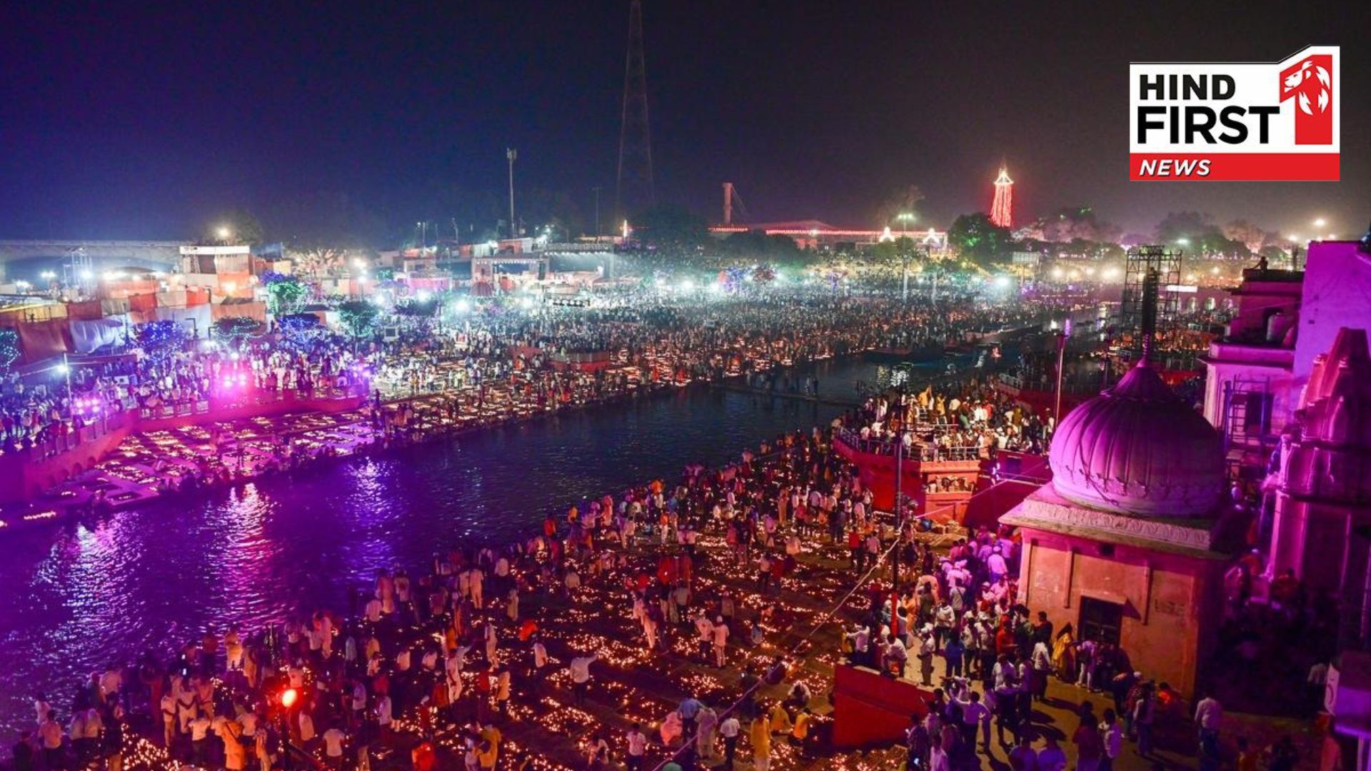 Ayodhya Deepotsav: They opened fire, we are lighting lamps, CM Yogi targets SP from Ayodhya