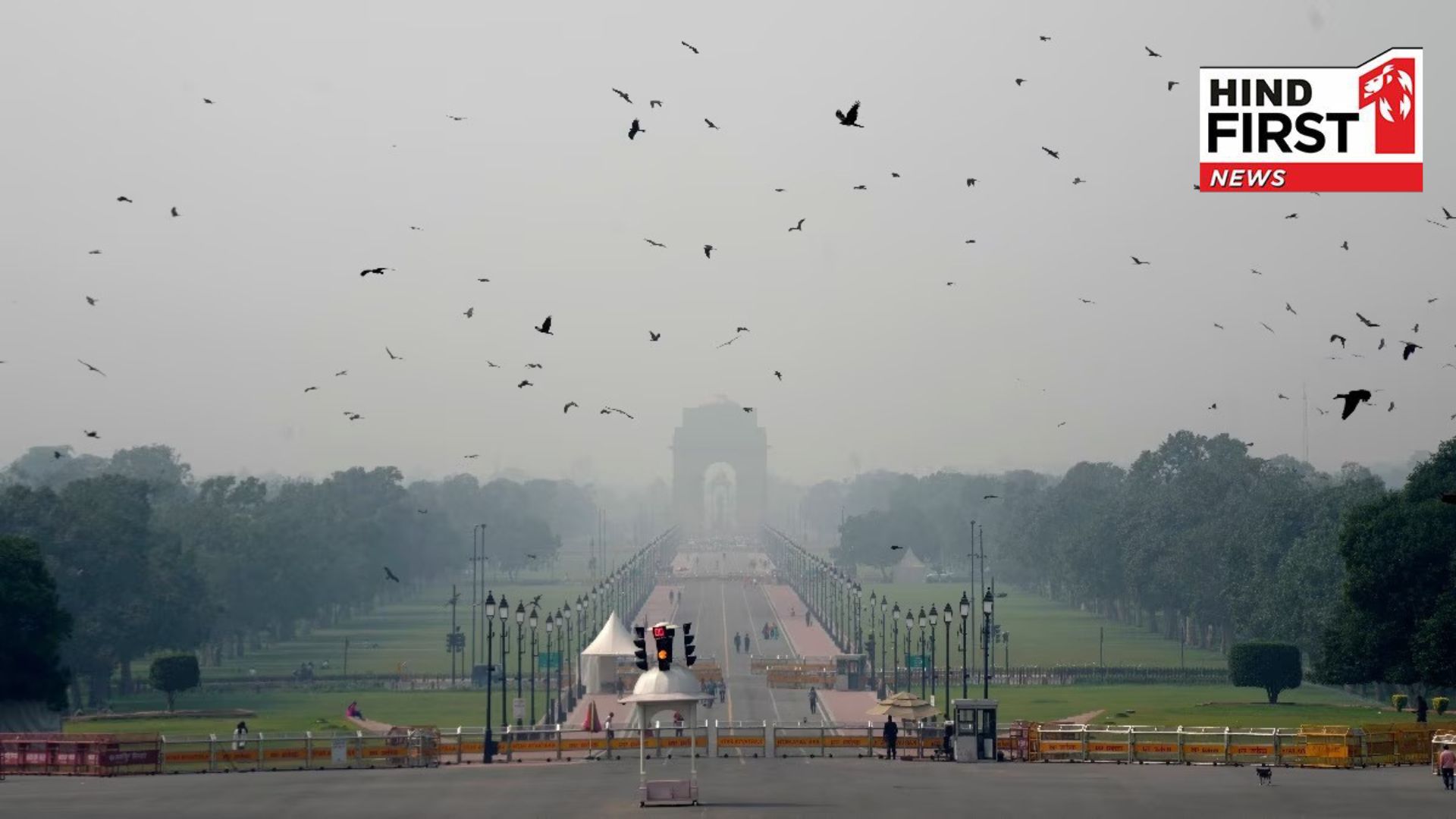 Delhi-NCR turns into a gas chamber on Diwali... AQI crosses 550 mark