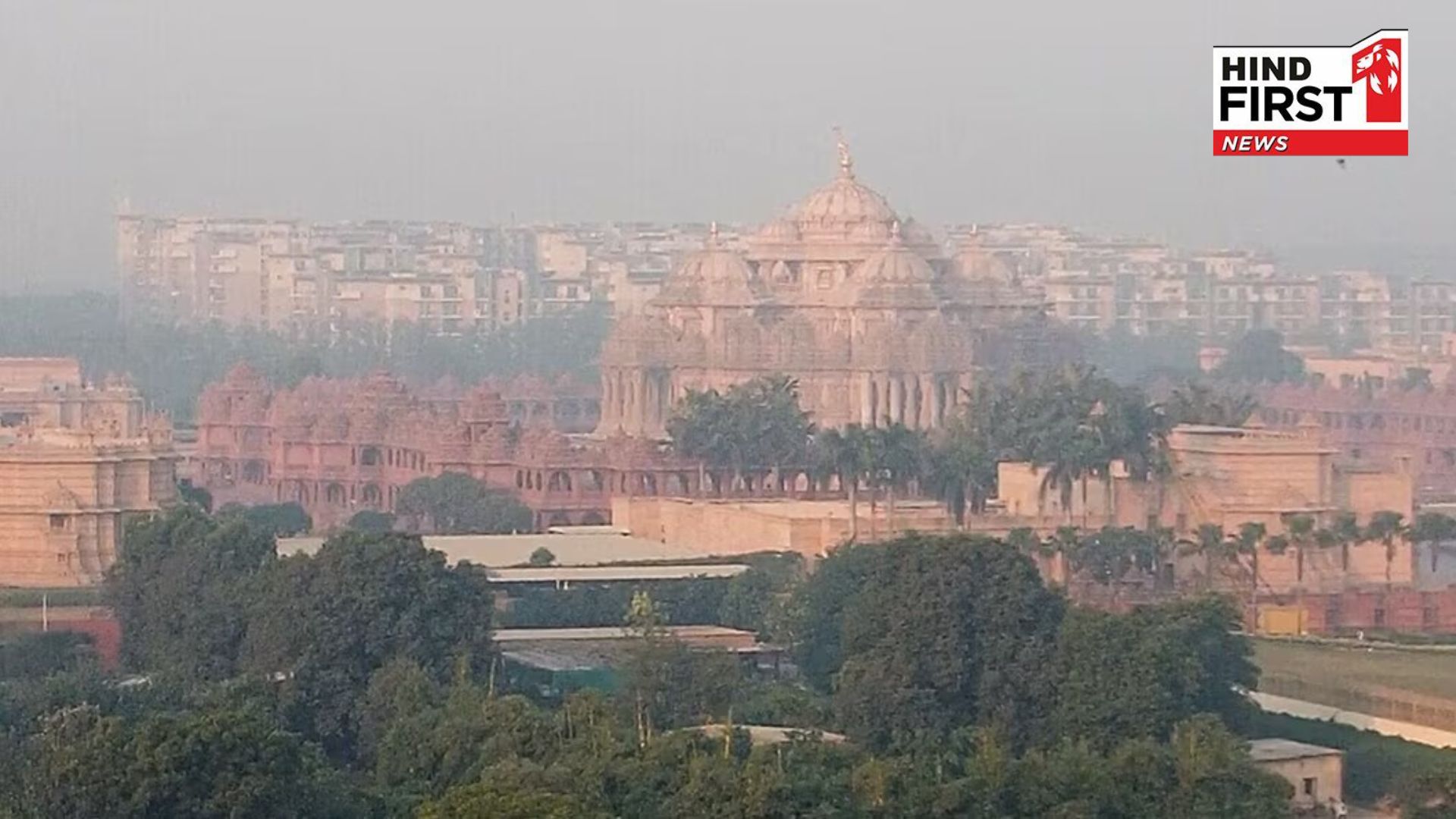 Pollution mingles with Delhis mild winter, AQI at very poor, level  