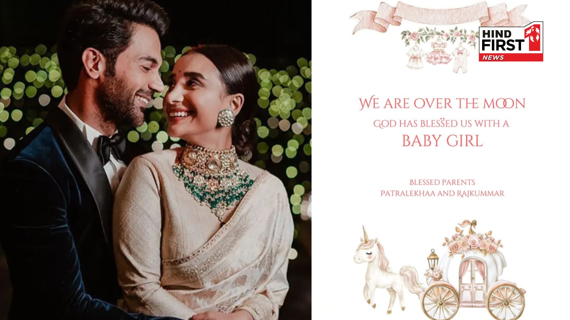 Rajkummar Rao and Patralekhaa Welcome Baby Girl on Their 4th Anniversary