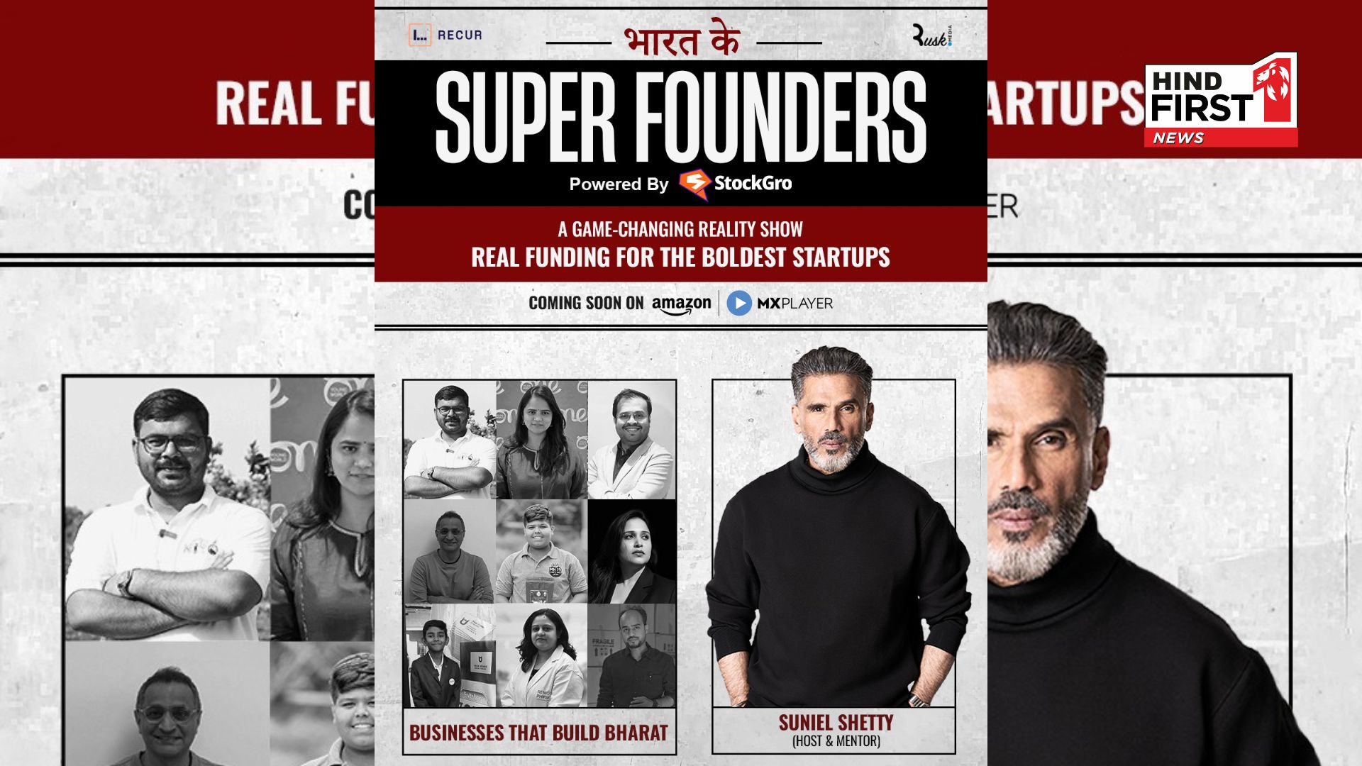 Amazon MX Player Launches Bharat Ke Super Founders with Rs.100 Crore Investment Pool