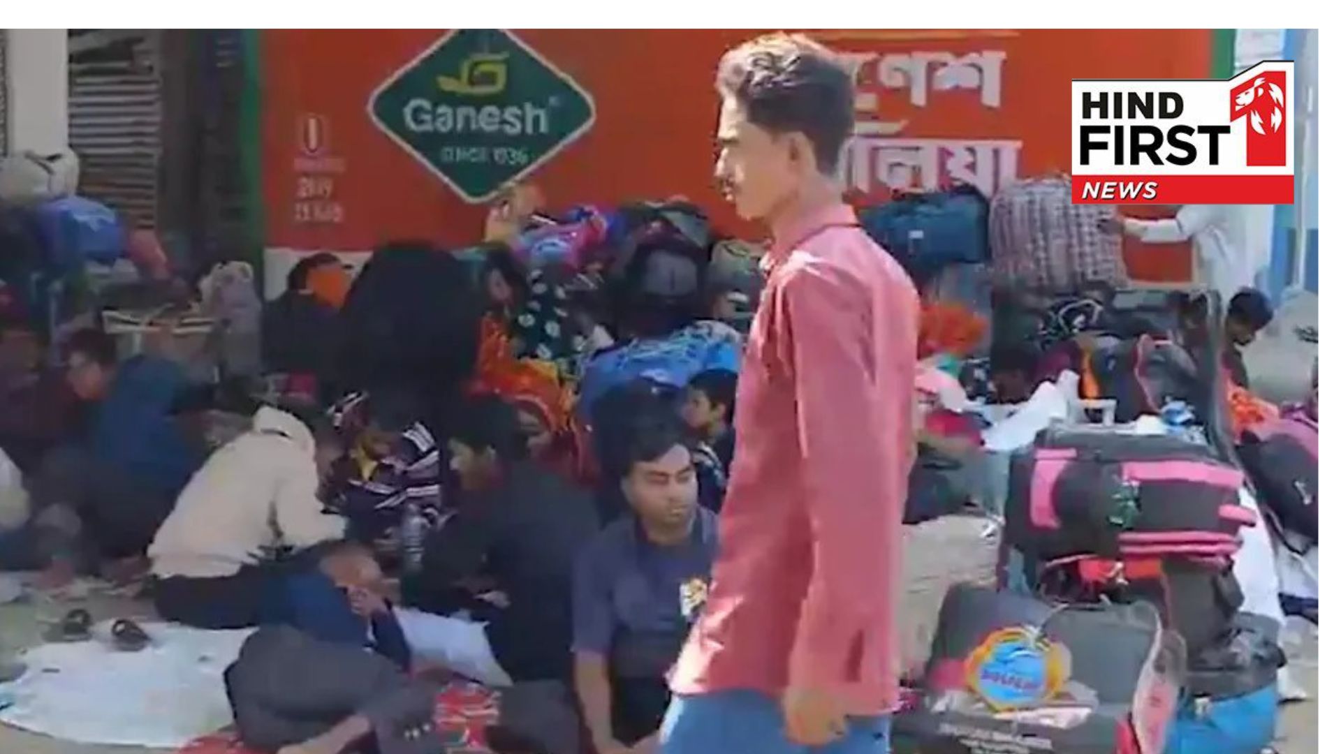 As SIR begins in Bengal, massive gathering has gathered at the Bangladesh border