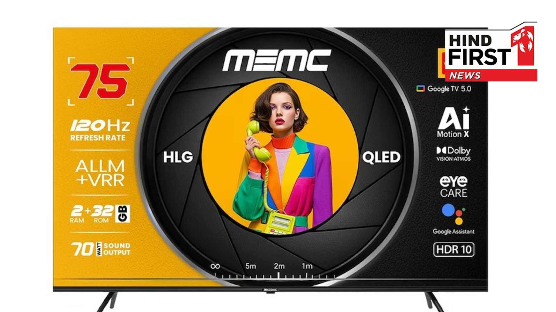 Kodak MotionX TV series launched, offers a large screen at a low price