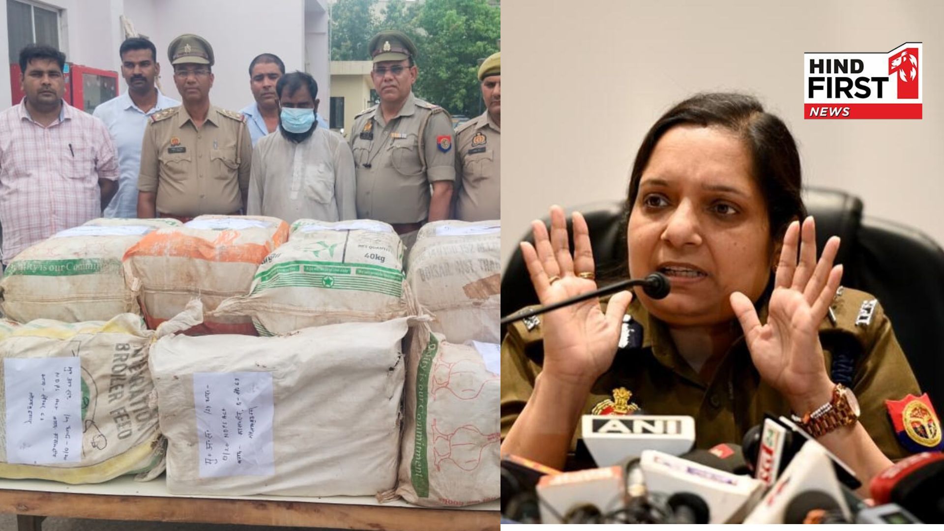 Police Commissioner Laxmi Singh stringent action on drug trafficking in Gautam Budh Nagar