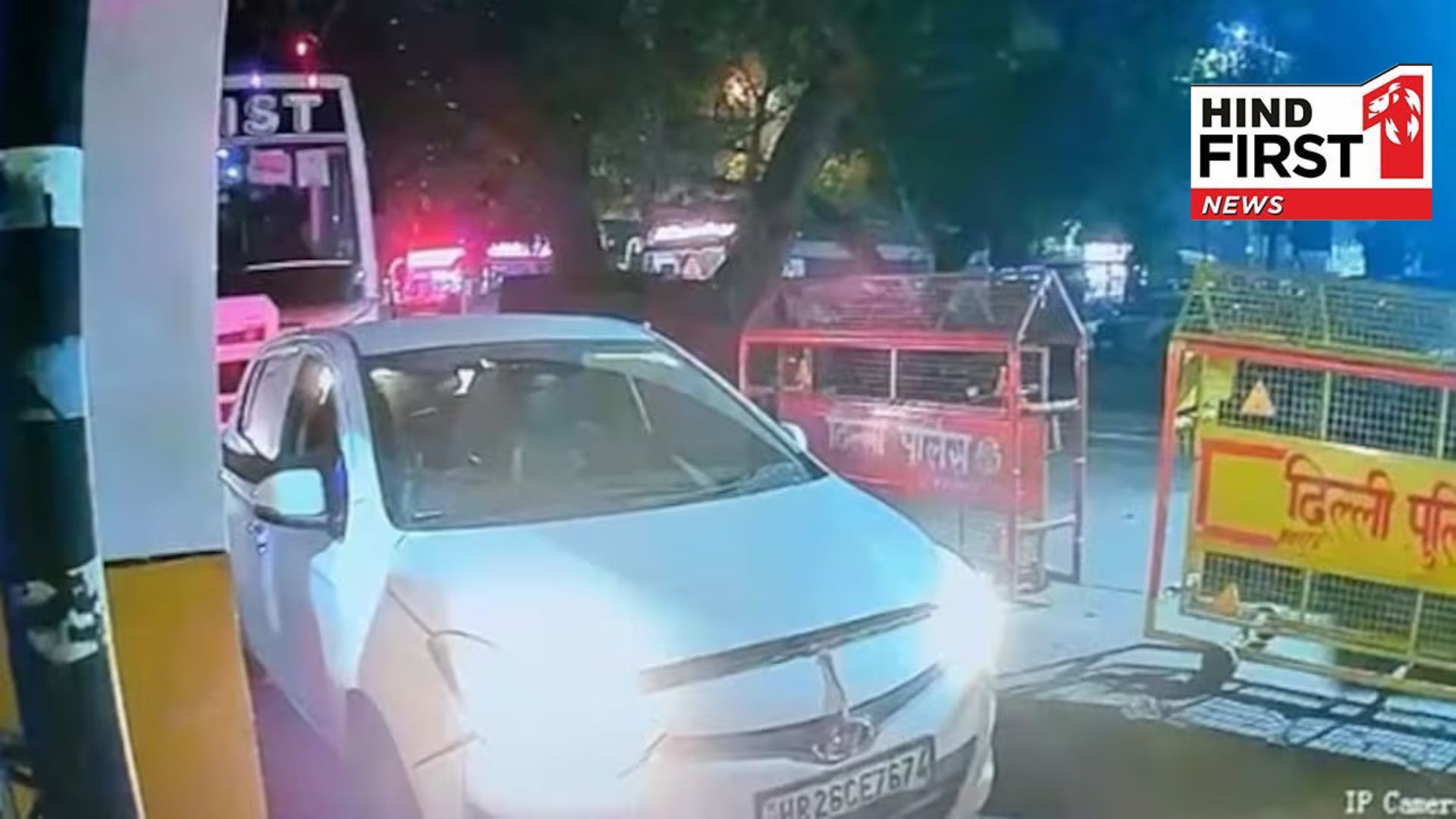 CCTV footage before the Delhi blast has surfaced, revealing the identity of terrorist Dr. Umar