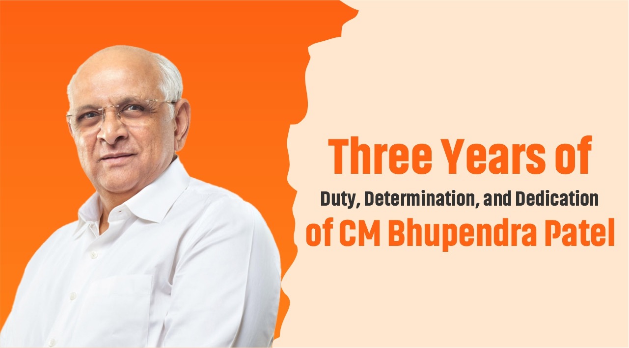 Under the PM Modis guidance, CM Bhupendra Patel continuously took Gujarats development journey forward