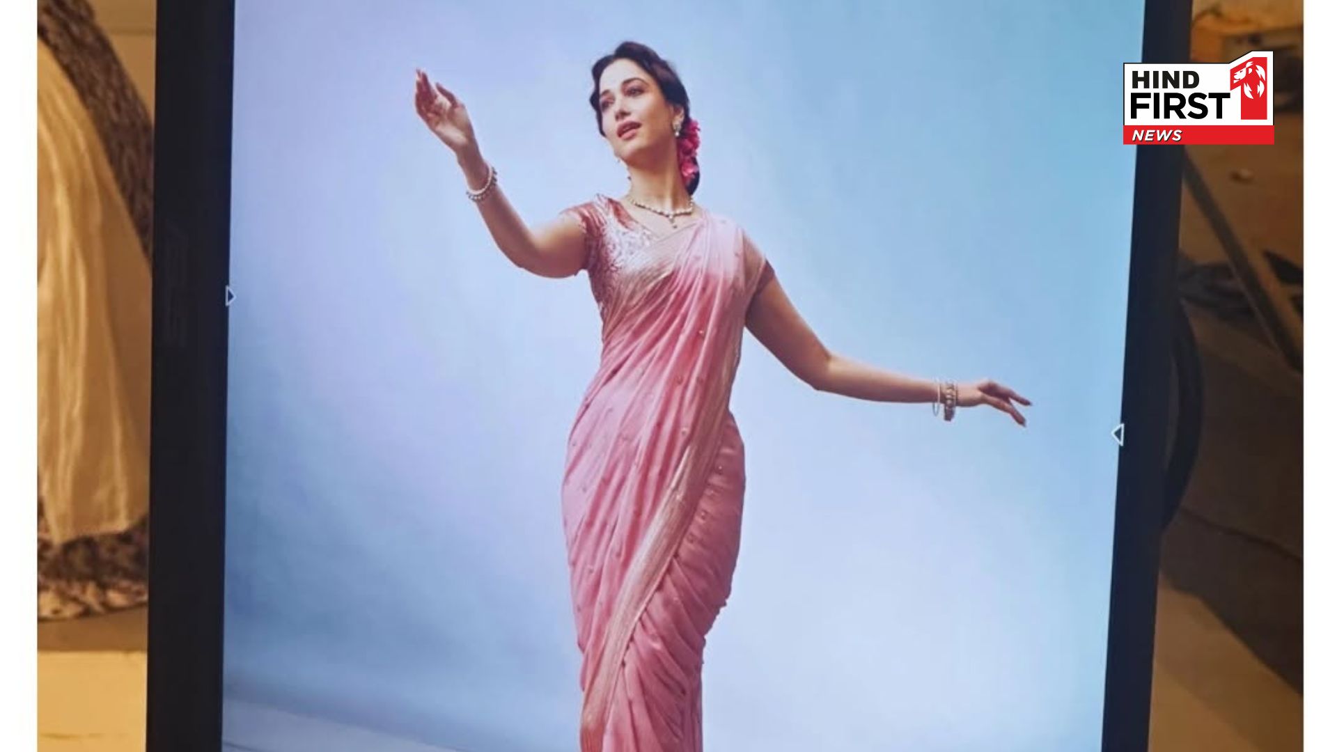 Tamannaah Bhatia Promises to Serve Major Vintage Vibes as Jayashree, Shares BTS Clicks from V Shantaram